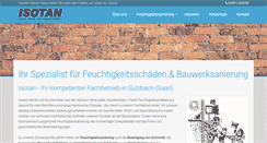 Desktop Screenshot of isotan.de