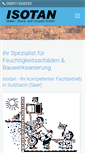 Mobile Screenshot of isotan.de